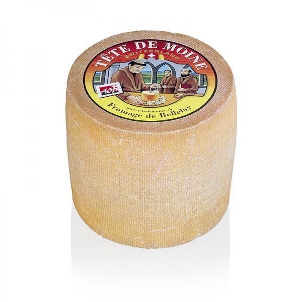 Mönchskopfkäse - Tête de Moine, ganzer Laib, ca.800g