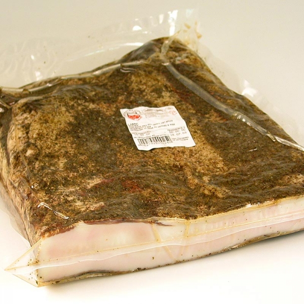 Lardo - Toskanischer Speck, Montalcino Salumi, ca. 4,2 kg