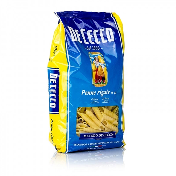De Cecco Penne Rigate, No.41, 500g