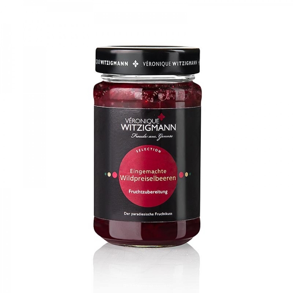 Eingemachte Wildpreiselbeeren, 225g