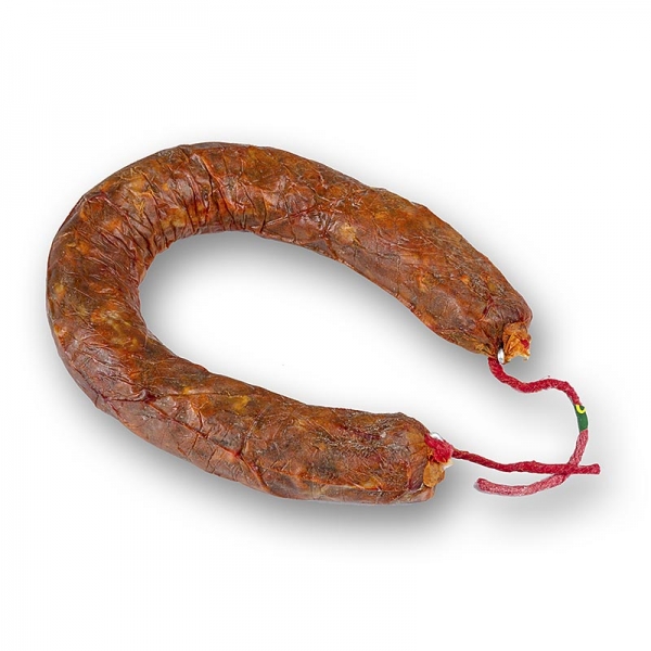 BOS FOOD - Chorizo Heradura Picante, hufeisenförmig, vom Iberico Schwein, ca.250g
