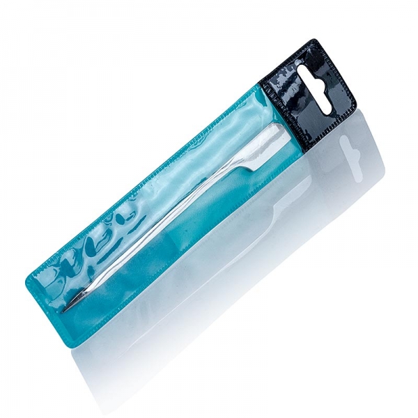 Edelstahl-Spieß mit Blattende, 10,5cm, 1 St