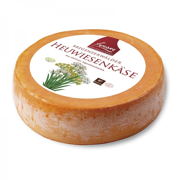 Bregenzerwälder Heuwiesen Rohmilchkäse, 35% F.i.T., von Furore, ca.700g