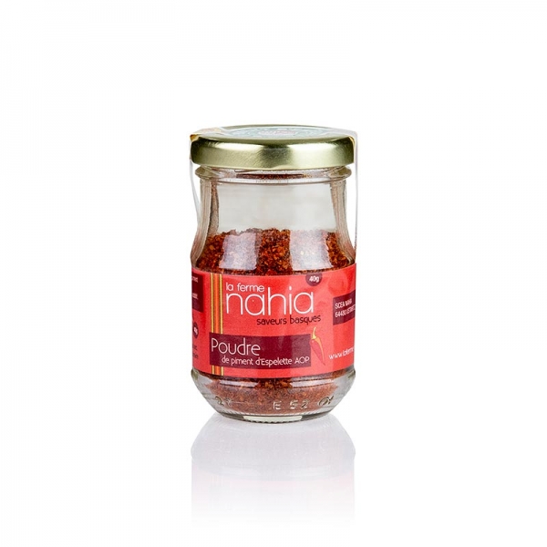 Piment d´Espelette, der französische "Pfeffer", Chilipulver, 40g