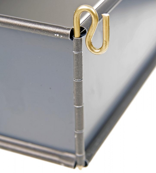 Terrinen-Form, Metall, antihaft, 30cm lang, 7cm breit, 8,5 cm hoch, 1 St