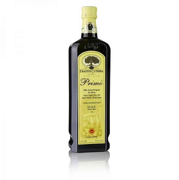 Frantoi Cutrera "Primo DOP", Olivenöl Ex.V., 100% Tonda Iblea, Feinschmecker ´10, 750 ml