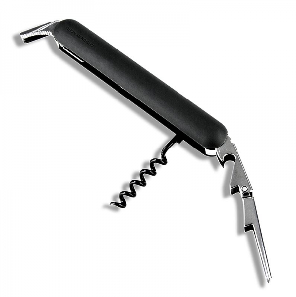 Norm Kellnermesser, Edelstahl/Gummi, 14 cm, Carbonoptik, 1 St