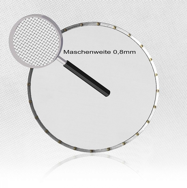 Ersatz-Sieb für Passiersieb (Art.35345), ø 30cm, 0,8mm Maschenweite, 1 St