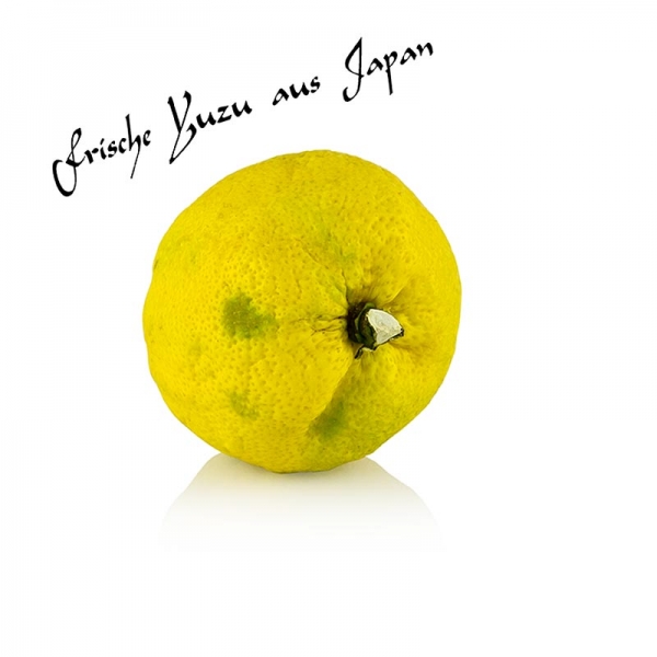 Yuzu - japanische Zitrusfrucht, ganz, frisch, ca.120g