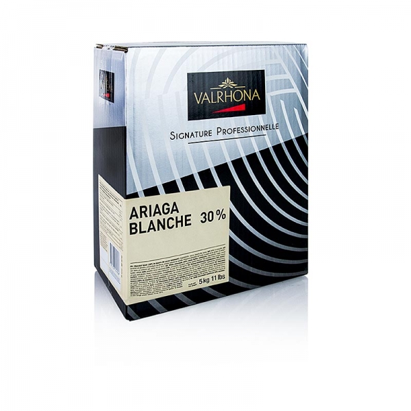 Ariaga Blanchet, weiße Couverture, Callets, 30% Kakaobutter, 5 kg