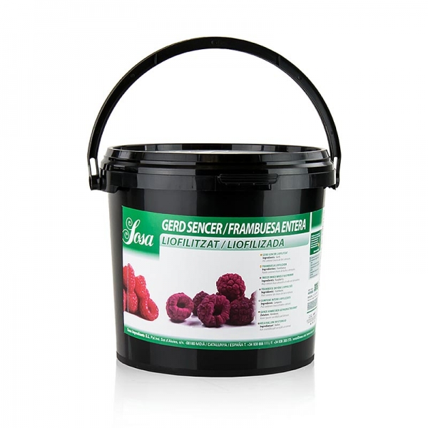 Gefriergetrocknete Himbeeren, ganz, 375g