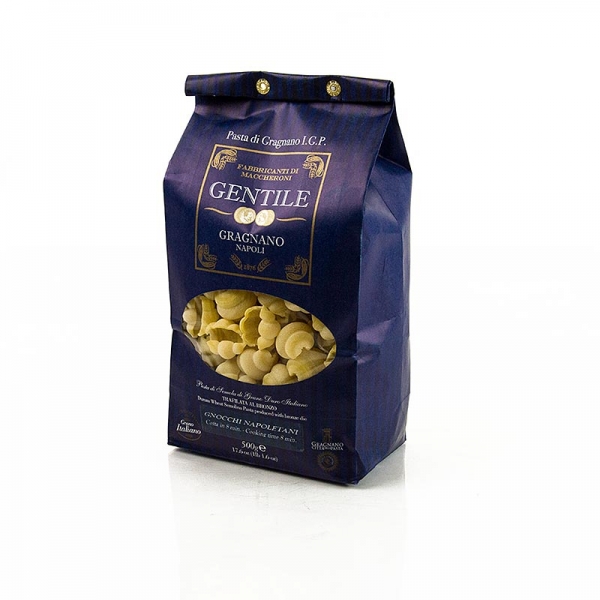 Pastificio Gentile Gragnano IGP - Gnocco Napoletano, bronzegezogen, 500g
