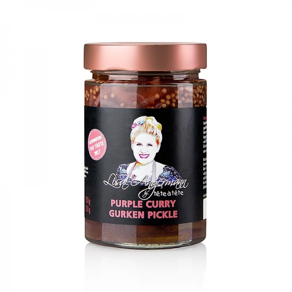 Purple Curry - Gurken Pickle, by Lisa Angermann, 280g