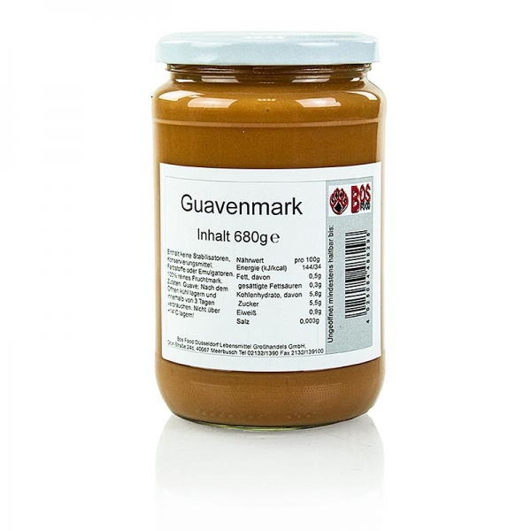 Guaven Püree/Mark, pink, fein passiert, 680g