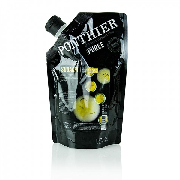 Püree- Sudachi, 100% Frucht, ungezuckert, 500g