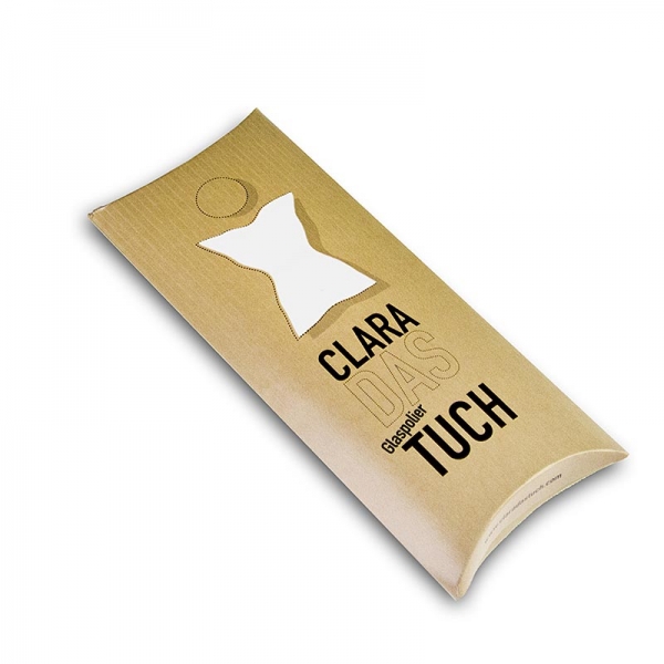 Glaspoliertuch Clara, aus Microfaser, weiß, 1 St