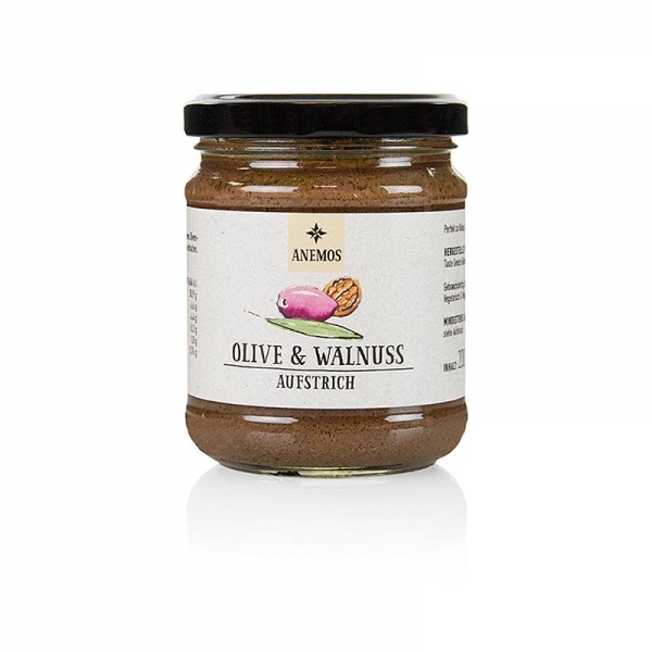 ANEMOS Oliven & Walnuss Tapenade, 200g