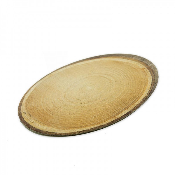 Dekoplatte Baumscheibe -S-, oval, 200x150mm (Präsentverpackung), 1 St