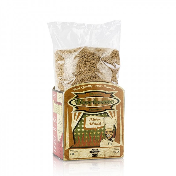 Grill BBQ - Räuchermehl aus Erlenholz (Alder), 1 kg