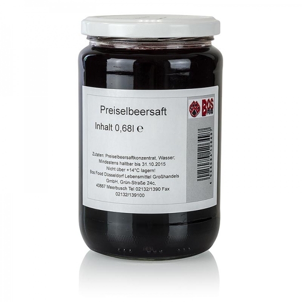 Preiselbeerensaft, 680 ml