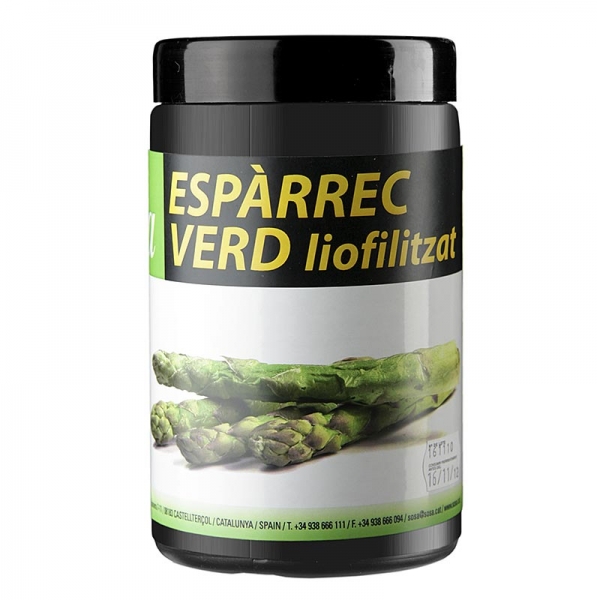 Gefriergetrockneter Spargel, grün, ganz, 35g