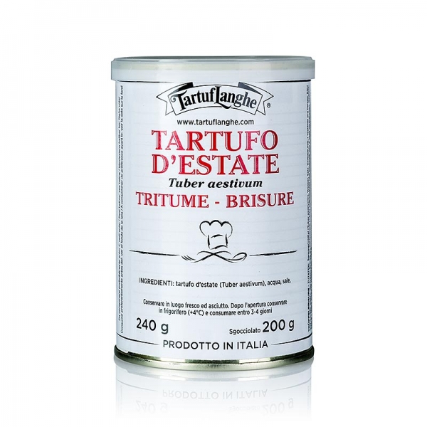 TARTUFLANGHE Sommertrüffel-Brisures, Konserve, 200g