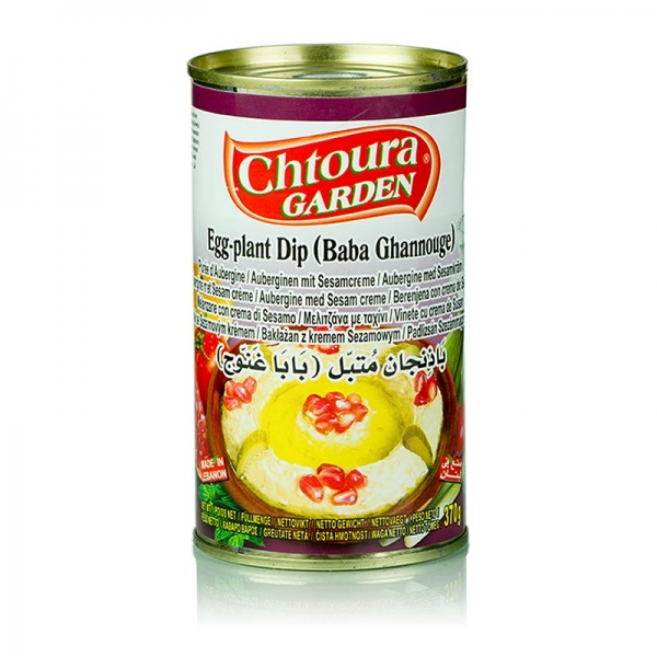 Baba Ghannouge - Auberginen-/Sesampaste, Chtoura Garden, 370g