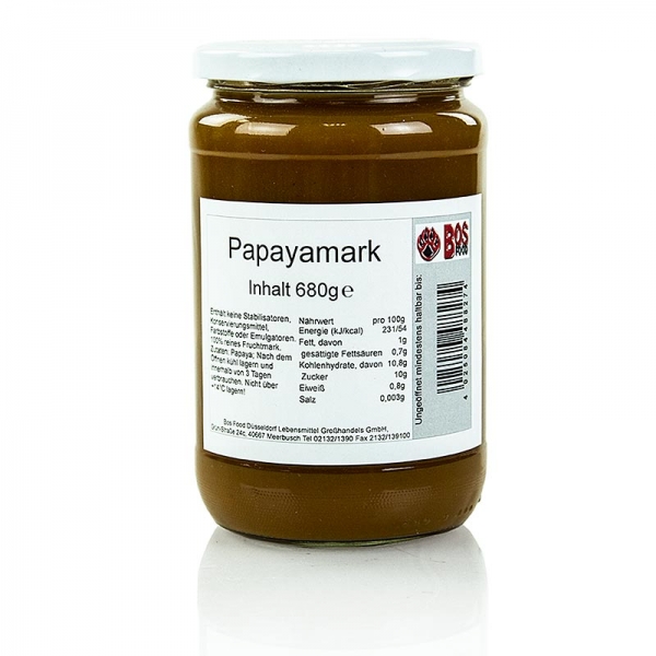 Papaya Püree/Mark, fein passiert, 680g