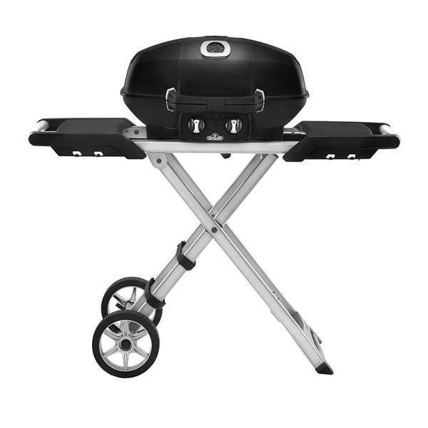 Rollbarer Gasgrill TRAVELQ TQ285X, schwarz, mit Gestell, 1 St