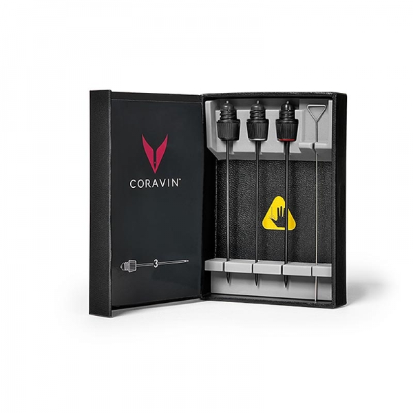 Coravin Wine Access System - 3er Nadel Set mit Reinigungsgerät, 1 St
