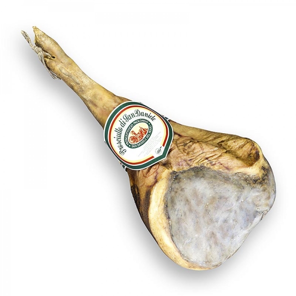 San Daniele Schinken DOP, ganzer Schinken mit Knochen, Italien, ca.10 kg