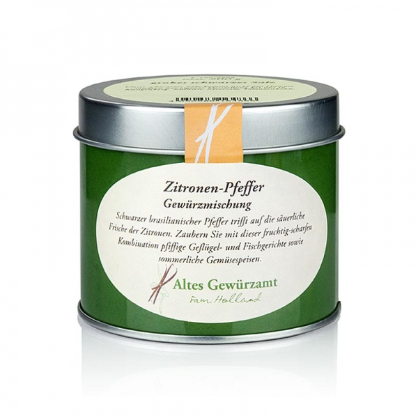 Zitronenpfeffer, Altes Gewürzamt, 100g