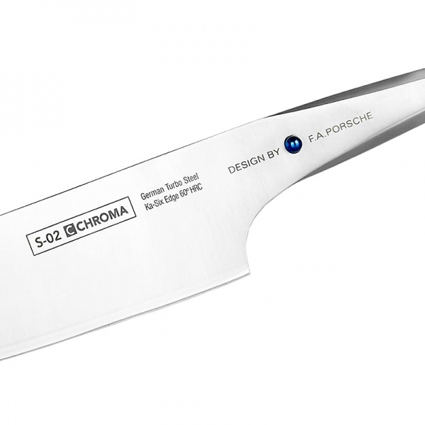 S02 Chroma Turbo Santoku Messer mit KA-SIX Schneide,17,8cm, 1 St
