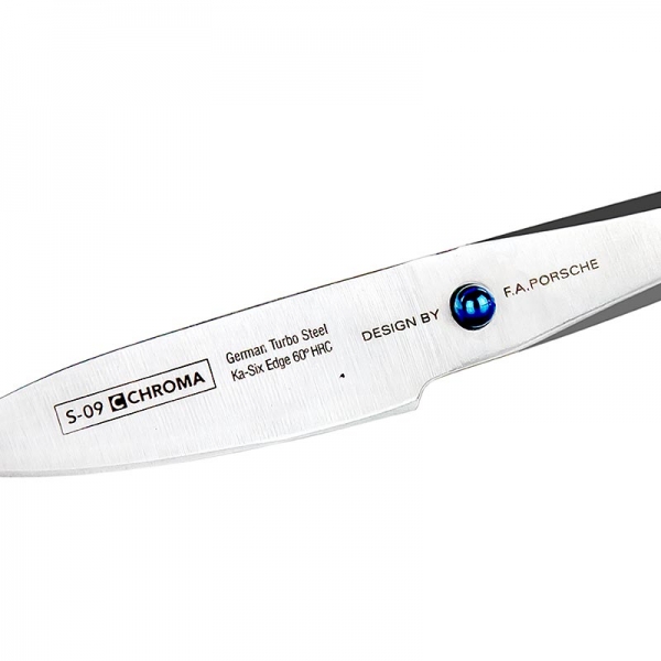 S09 Chroma Turbo Schälmesser mit KA-SIX Schneide, 7,7cm, 1 St