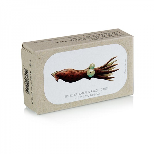 Kalmartuben (Tintenfisch) in Ragoutsauce, Jose Gourmet, 120g