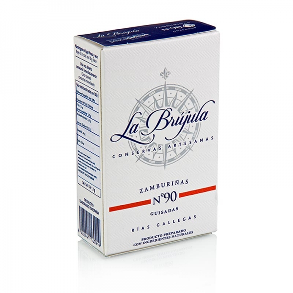 Kleine Jakobsmuscheln, galizischer Art, La Brújula, 110g