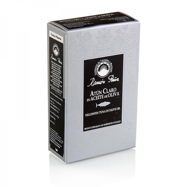 Thunfischfilets vom Yellowfin Thunfisch in Olivenöl, RAMON PEÑA SILVER, 110g