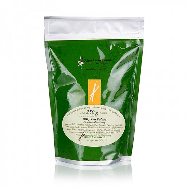 BBQ Rub Deluxe, Gewürzzubereitung, Altes Gewürzamt, 250g