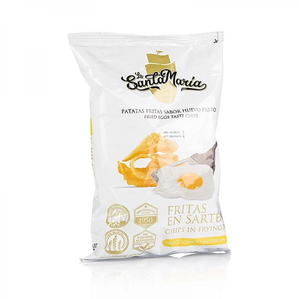 Kartoffelchips, mit Spiegeleigeschmack, La Santamaria, 130g