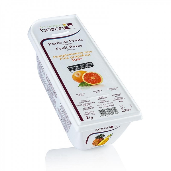 Püree-Rosa Grapefruit, ungezuckert, TK, 1 kg