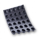 Flexipan Matte 60x40cm, 30 Formen oval, 70x50mm x30mm tief, No.4270, 1 St